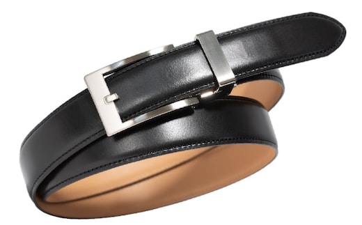 本革オートロックベルト30mm幅 ブラック【革ベルト ベルト レザー ビジネス スーツ メンズ 仕事 ファッション 小物 日用品 雑貨】 G2965