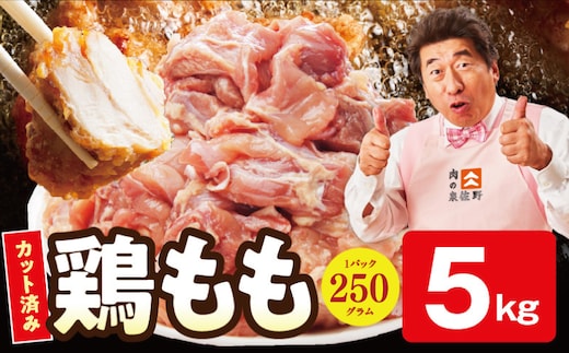 【特別規格】国産 鶏もも肉 切身 5kg 【スピード発送 カット済み 氷温熟成×極味付け 小分け 味付き 簡単調理 訳あり サイズ不揃い 鶏肉 とり 圧倒的企業努力】 mrz0390
