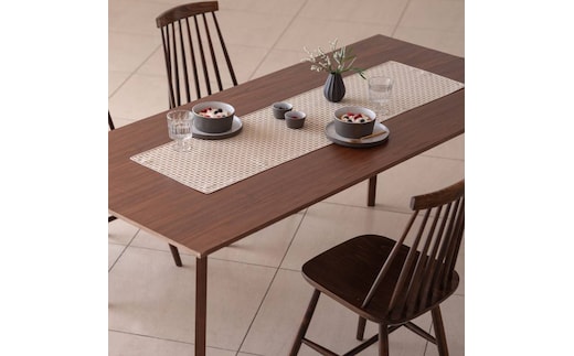 テーブルランナー Calm Table runner／カルム スノー wsg0037