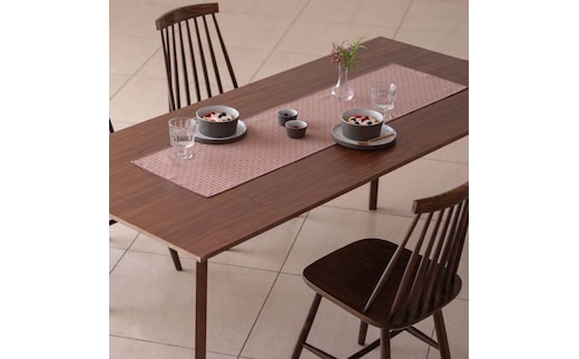 テーブルランナー Calm Table runner／カルム プラム wsg0039