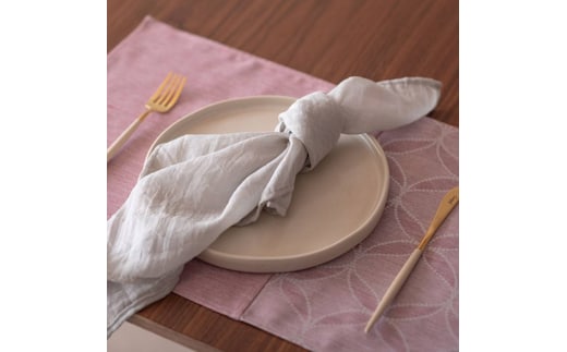 ランチョンマット Azulejo Luncheon mat／アズレージョ プラム wsg0055