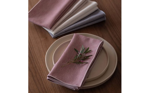 ナプキン eterble fabric Desir Napkin／エターブルファブリック デジー プラム wsg0071