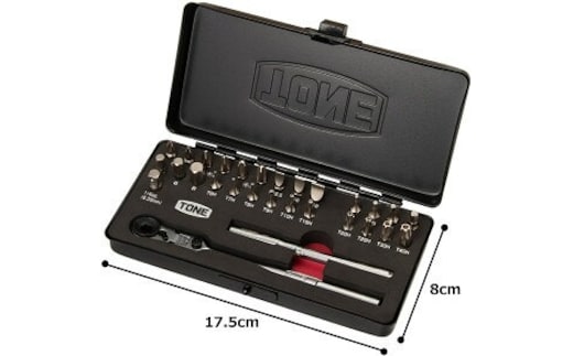 TONE トネ ビットラチェットセット BRFS27 工具 TONE トネ 15001-40000582｜トルクレンチ デジタル 工具 整備士 自動車 バイク DIY 日本製 メンテナンス