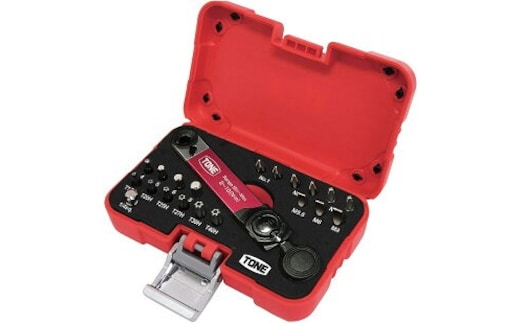 TONE トネ トルクビットラチェットセットTBS20 工具 TONE トネ 15001-40000585｜トルクレンチ デジタル 工具 整備士 自動車 バイク DIY 日本製 メンテナンス