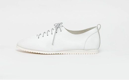 ソフトレザーシューズ ホワイト ファッション 靴 22.0cm