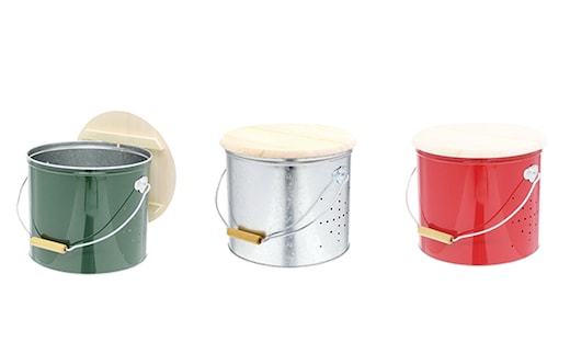 ストッカー バケツ職人が作る 野菜ストッカー 大 サイズ 渡辺金属工業 オバケツ キッチン キッチン用品 インテリア 雑貨 日用品 保存 保存容器 収納 鮮度 野菜 根菜類 防虫 トタン バケツ 蓋付き 手作り ヒノキ 国産 米櫃 兵庫 兵庫県 姫路 姫路市緑