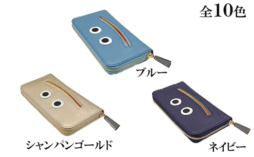 思わず笑顔になってしまうニッコリ長財布 ファッション小物 キャラクター オーク