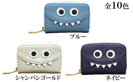思わず誰かに見せたくなるモンスターマルチケース/ミニ財布 ファッション小物 キャラクター オーク