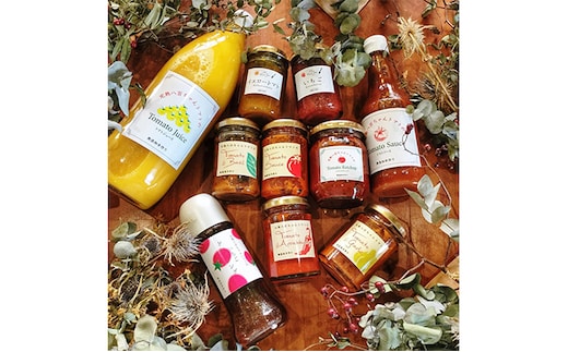 みつヴィレッジのオススメ加工品セット（10種） パスタソース 果汁飲料 野菜飲料 トマトジュース ジャム 