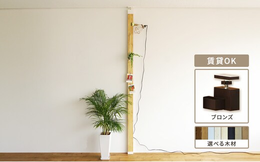 インテリア LABRICO 柱 セット アジャスター ブロンズ 平安伸銅工業 ツーバイ材 ツーバイフォー 家具 DIY 突っ張り 突っ張り柱 固定 賃貸 ウッド 木 木材 おしゃれ オシャレ 平安伸銅 ラブリコ 兵庫 兵庫県 姫路 姫路市無塗装