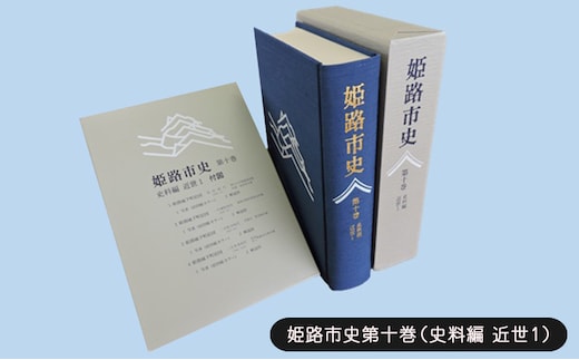 姫路市史第十巻（史料編 近世1）【本 市史 姫路 郷土 歴史 10 史料 近世 姫路藩 池田 酒井 城下町】