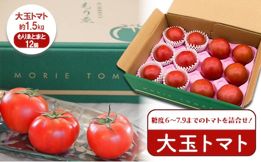 【11月中旬以降順次出荷】もりゑとまと 詰合せ [ 大玉 トマト とまと 高糖度 産地直送 野菜 ]