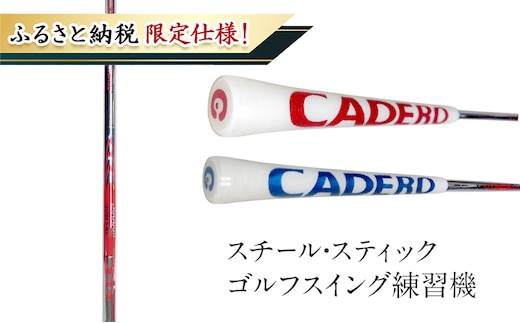 【ふるさと納税限定仕様！】スチール・スティック ゴルフスイング練習機 フィットネス ゴルフ用品 練習用