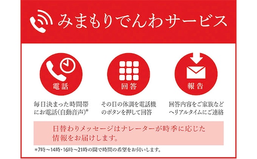 みまもりでんわサービス(6か月)【固定電話】 チケット 代行サービス 