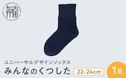 みんなのくつした 1足(22-24cm)【コン】《 くつした 靴下 ソックス 加古川市 送料無料 》【2500T16802_02】