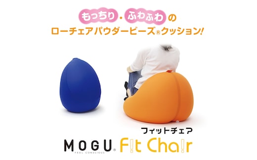 【MOGU】ビーズソファ「Fit Chair（フィットチェア）」RBL（本体・カバーセット）33-34-RBL
