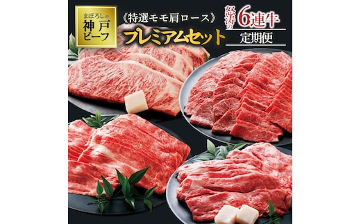 【冷蔵・年６回お届け】特選 黒田庄和牛霜降り・肩ロースプレミアムセット（焼肉・すき焼き・しゃぶしゃぶ・ステーキから選べます！） 