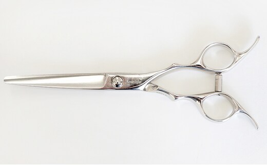 【トリミングシザー】ローズクォーツ カーブシザー 6.0インチ 雑貨 日用品 