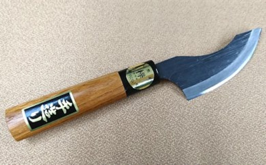 猪皮ハギ包丁（片刃） キッチン用品 