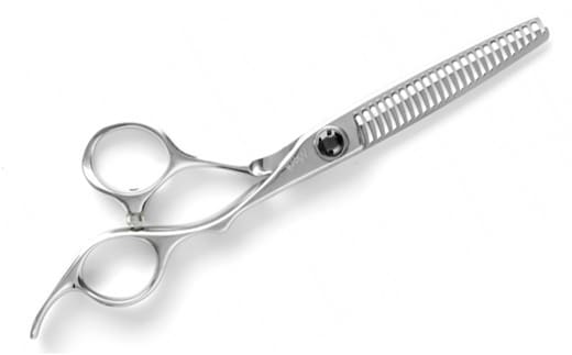 【プロ仕様】 理美容スキ鋏 Mid-24 散髪 ヘアカット ハサミ 