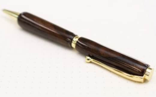 銘木ボールペン（替芯付） 雑貨 
