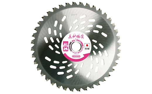 ZR型チップ（特殊形状）で切れ味抜群！！ チップソー 真剣勝負 雑貨 日用品 草刈用チップソー 日本製 外径230