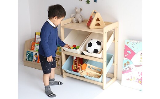 Kids Toybox Rack -バズ- キッズ 子供用 インテリア おもちゃ 市場家具