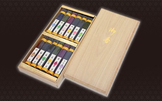 梅薫堂の歳時煙少香 12種×約90本 [線香 お供え お香 人気 インセンス アロマ 墓参り 仏具 線香]