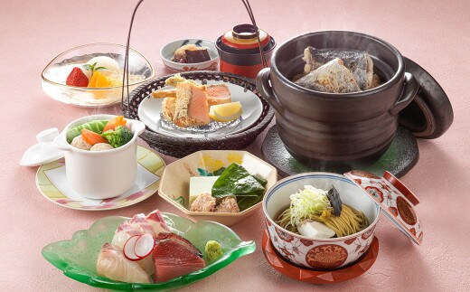 グランドニッコー淡路 日本料理”あわみ”淡路七福神会席（2名様1組）