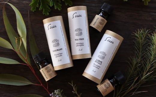 淡路島産エッセンシャルオイルSuu３本 Aセット