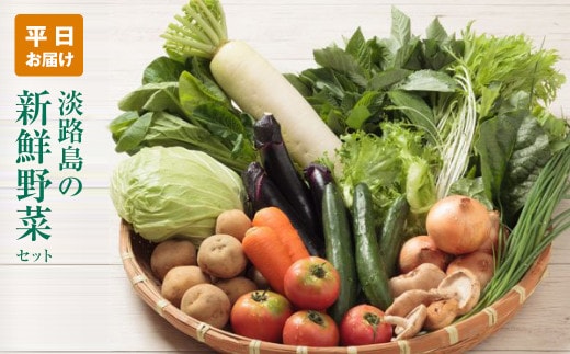 淡路島の新鮮野菜セット【平日お届け】 野菜セット