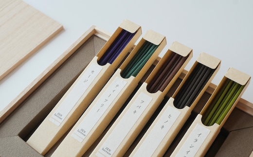 心地（Kokochi）【セージ・ティーツリー・ツバキ・ヒノキ・イランイラン】 [線香 お供え お香 人気 インセンス アロマ 墓参り 仏具]