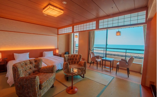 「洗心和方・宿泊券」スーペリアルーム（和室/ツイン）【一室二名/一泊二食付】