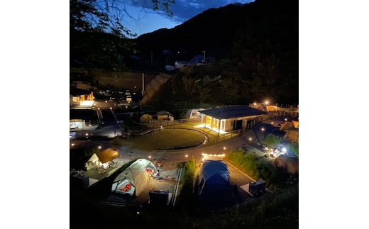 興隆寺ヴィレッジCAMPINGFIELDキャンプサイト宿泊チケット