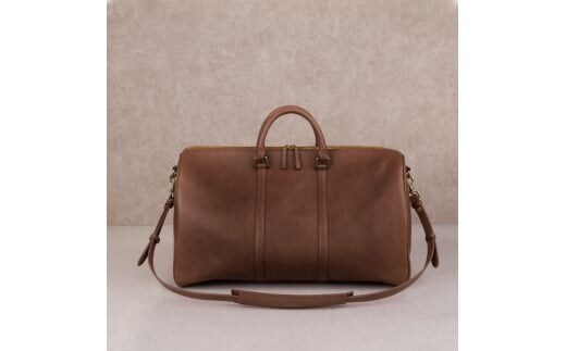 ボストンバッグ 本革 日本製 レザー 旅行 カバン トラベルバッグ WH-24 ブラウン