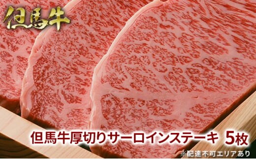 但馬牛 厚切り サーロイン ステーキ 300g×5枚 計1.5kg 牛肉 国産牛 和牛 BBQ バーベキュー アウトドア お祝い