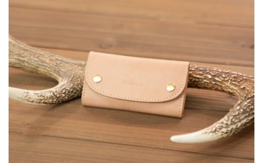 本革 キーケース 日本製 レザー 革製品 高級 Bliss ピット鞣し WH-08 ナチュラル
