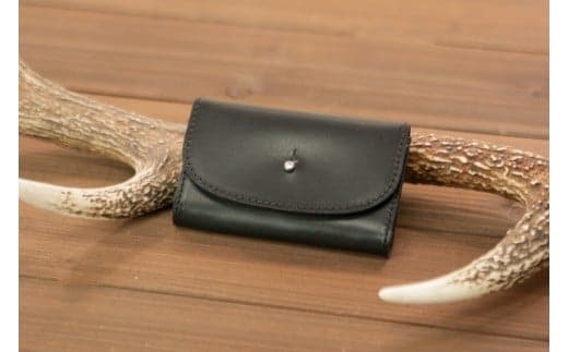 本革 名刺入れ 日本製 レザー 革製品 高級 ビジネス Bliss ピット鞣し WH-07 ブラック