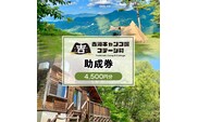 香美町 吉滝 キャンプ場 助成券 4,500円分 利用券 宿泊券 25-31