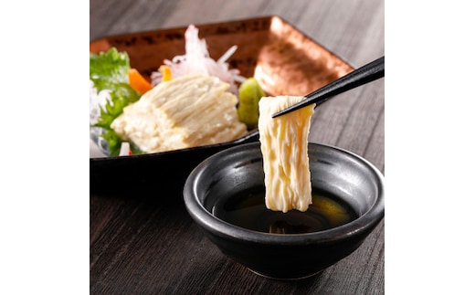 特濃とろ湯葉とおさしみ湯葉セット