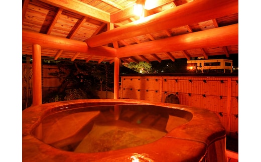 湯村温泉 朝野家 露天風呂付特別室 一泊二食付宿泊券(2名様ペア・平日限定)