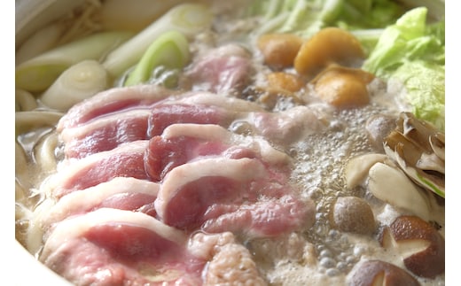 「但馬鴨」の旨みがギュッと詰まった「但馬鴨」鴨鍋セット～うどん付き～