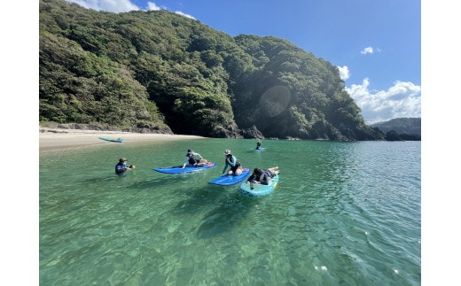 【兵庫・新温泉・SUP】陸では出会えない景色を!日本遺産諸寄でSUP体験!ペアチケット