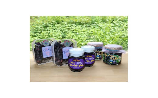 ブルーベリー詰め合わせセット