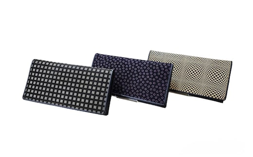 印傳 長財布小銭入れ付(男性用)