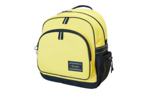 キッズリュック DP-01 イエロー／小さめ 軽量 通学 遠足 幼稚園 小学生 かわいい おしゃれ 子供 丈夫 バックパック チェストベルト付き リュックサック ふるさと納税