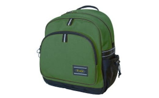 キッズリュック DP-01 グリーン／小さめ 軽量 通学 遠足 幼稚園 小学生 かわいい おしゃれ 子供 丈夫 バックパック チェストベルト付き リュックサック ふるさと納税