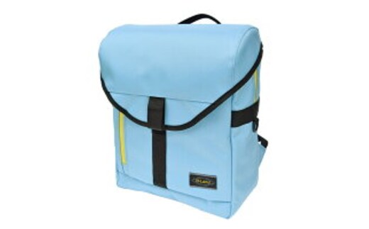 ランドセルリュック DY-01パカラン サックス×イエロー／通学 塾バッグ キッズ 小学生 おしゃれ 軽量 シンプル 防水 軽い 通学 ランドセル ふるさと納税