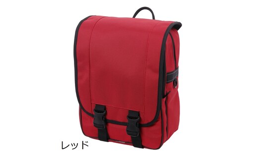 ランドセルリュック RD-41 レッド／背負いやすい 蒸れにくい 軽い ランドセル代わり おしゃれ ナイロン 防水 撥水 スクールバッグ 軽量 ふるさと納税