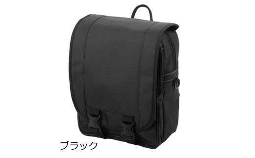 ランドセルリュック RD-41 ブラック／背負いやすい 蒸れにくい 軽い ランドセル代わり おしゃれ ナイロン 防水 撥水 スクールバッグ 軽量 ふるさと納税